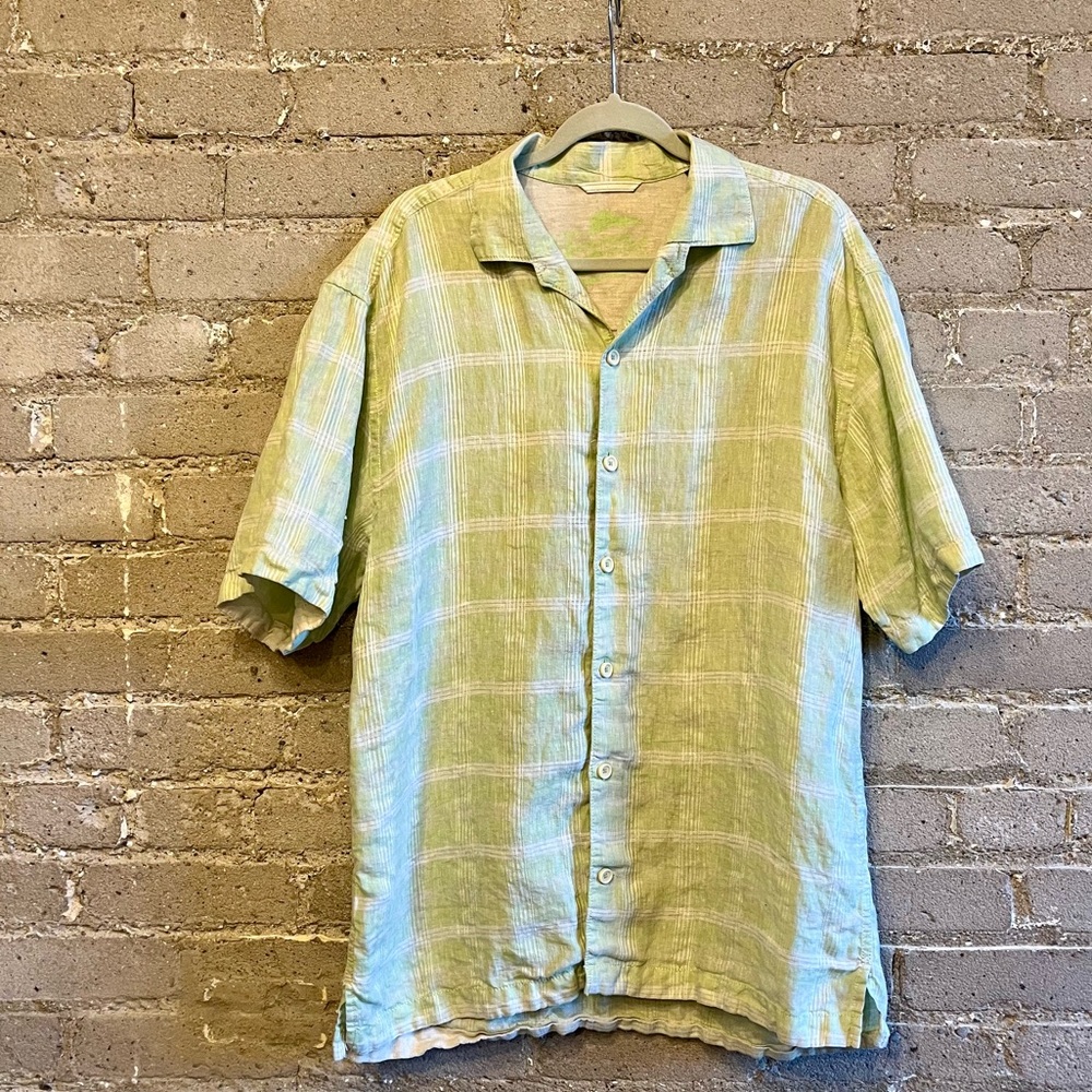 Tommy Bahama Linen Button Down Shirt - Size L